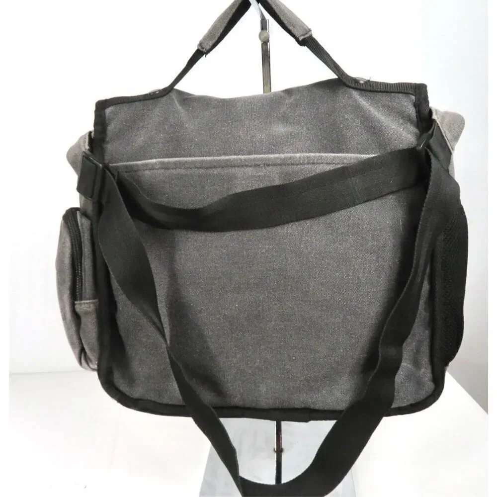 SWISSGEAR Zinc Canvas 14” Laptop Briefcase Bag Grey Padded